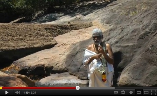 Click on picture to watch Dr Pillai (Baba) speak about Coutralam and the siddhas. According to Baba, the siddhas are so powerful that even the gods and goddesses do not dare displease them.